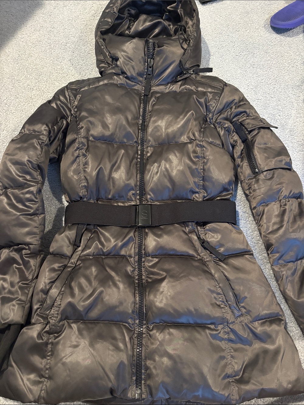 S13 Charcoal Color Winter Jacket